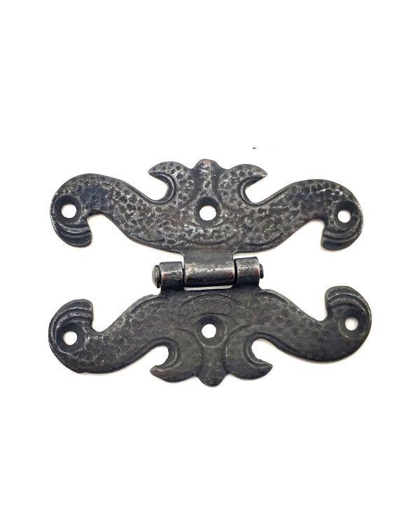 Antika Tarz Dekoratif Pirinç Kelebek Menteşe - 63x45 mm, Oksit