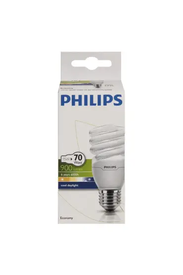 Philips 15 Watt Tasarruflu Ampul Beyaz