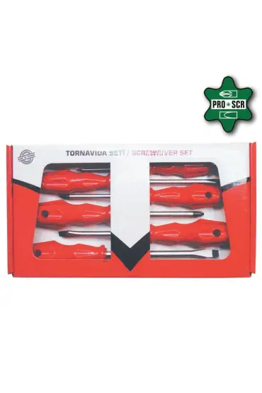 Proscr 02645 Karışık Tornavida Seti 7 Parça
