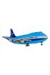 Mavi Renk Yolcu Uçağı Folyo Balon 80 cm