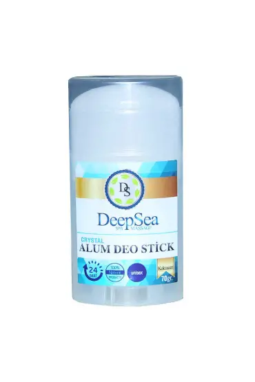 Roll On Ter Önleyici Kokusuz Kristal Doğal Tuz Alum Deo Stick Unisex 70 Gr