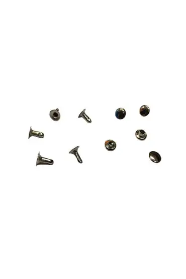 Rivet Perçin - 7mm, Nikel, 1000 Adet
