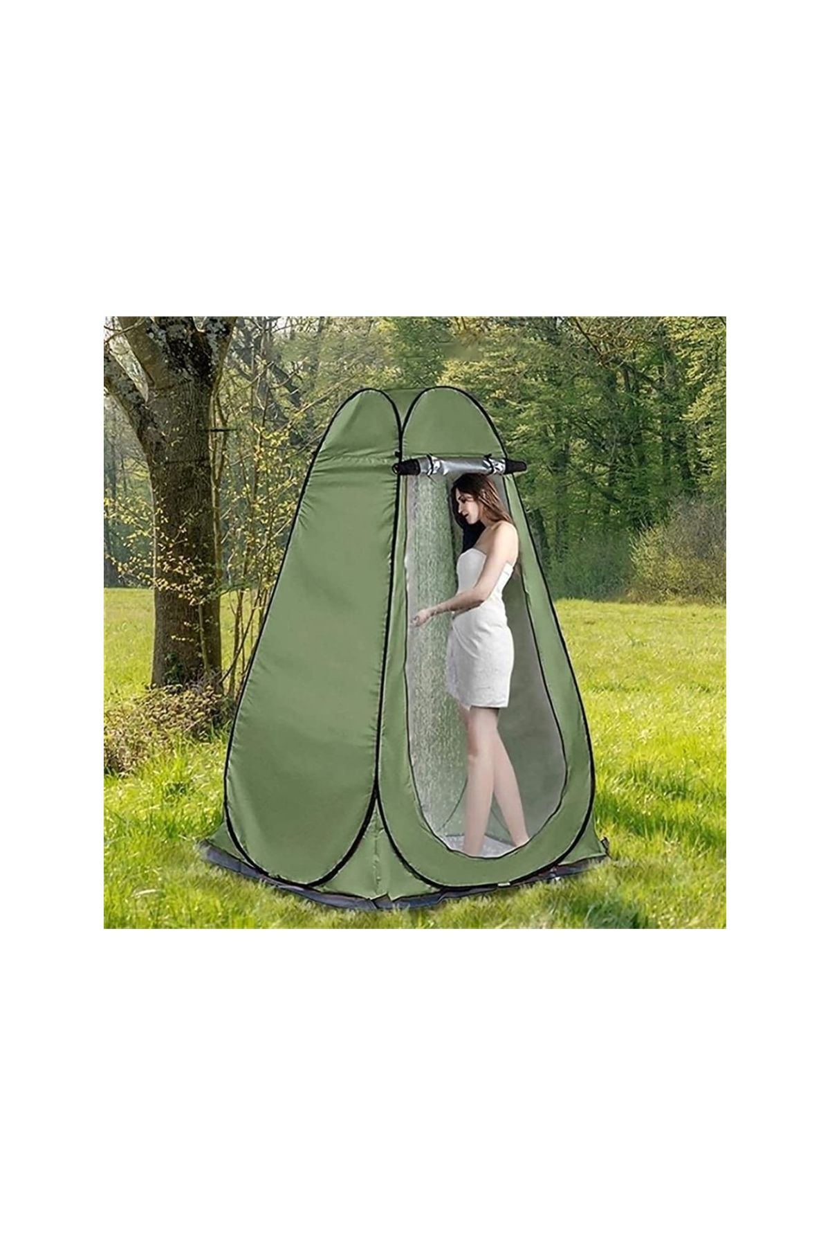 Kamp Otomatik Giyinme Ve Tuvalet Kabini 120 x 120 x 190 CM