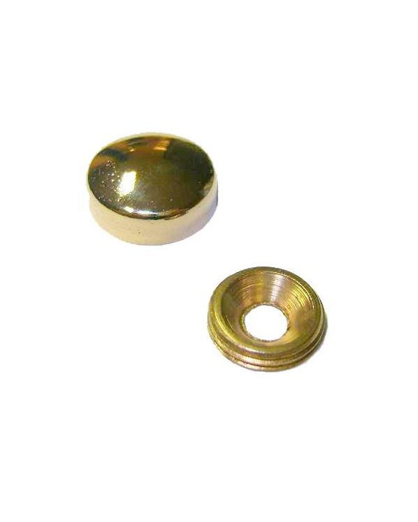 Vida Kapama Kapağı 15 mm, Sarı - 10 Adet