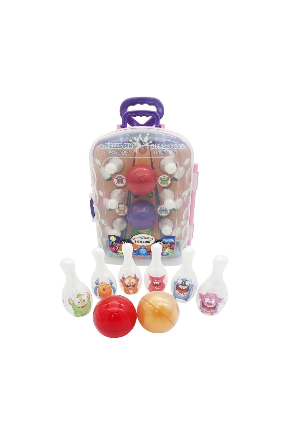 Çek Çek Bavullu Bowling Set
