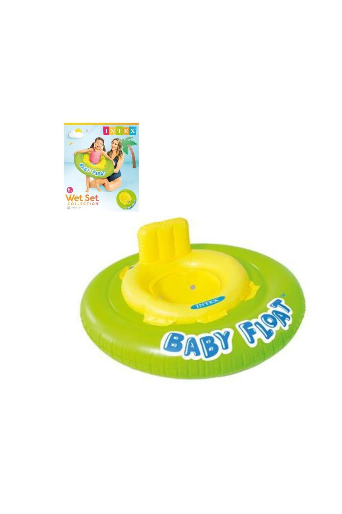 - INTEX - YEŞİL BEBEK SİMİDİ 76 CM