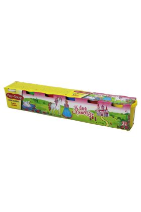 BÜYÜK 6 PARÇA  RENKLİ OYUN HAMURU (4767)