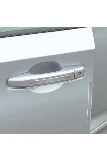 Oto Darbe Koruyucu Şeffaf Kendiliğinden Yapışkanlı Bantlar 4 Adet (4767)