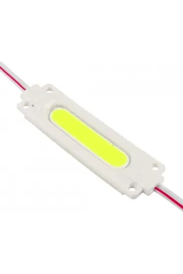 MODÜL LED 12V 2.4W YEŞİL COB 40X22 MM (4767)