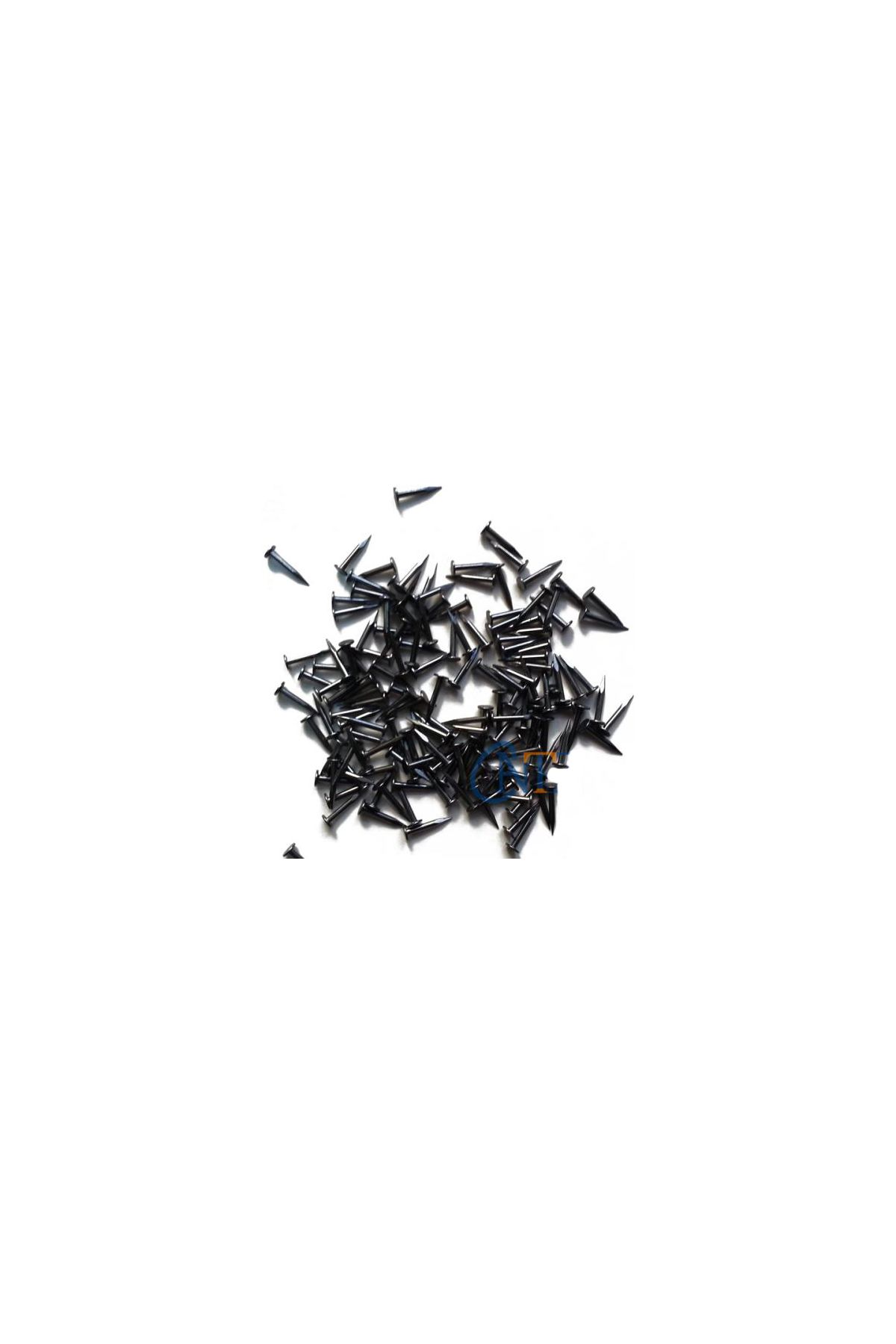 Klips, Menteşe, Ayağı Çivisi 7mm Çelik - Siyah 100gr