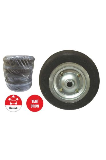 S.D. TKR 002 El Arabası Tekeri Dolgu Teker Bilyalı