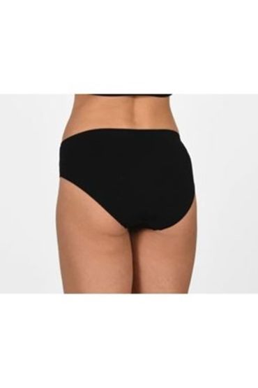  946 Siyah Kadın Dikişsiz Külot Korse