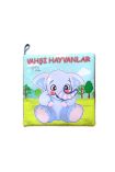  247  Vahşi Hayvanlar Sessiz Kumaş Kitap