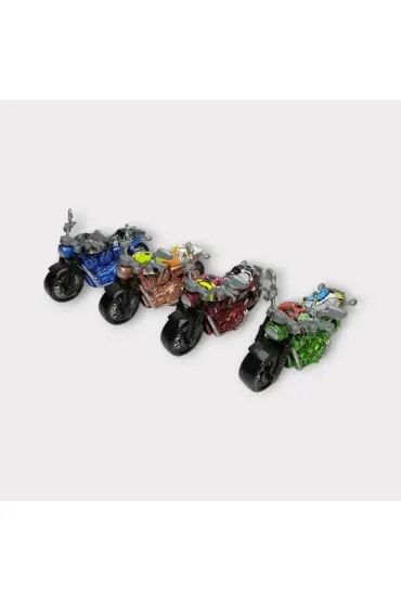 Çek Bırak Custom Motorsiklet 9 Cm - Set