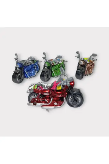 Çek Bırak Custom Motorsiklet 9 Cm - Set