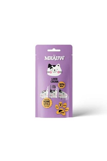 Mhauw Ciğerli Kedi Ödül Maması 4x15 Gr