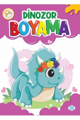 Neşeli Dinozor Boyama  (4022)