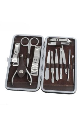 12 li Manikür Seti Çantalı