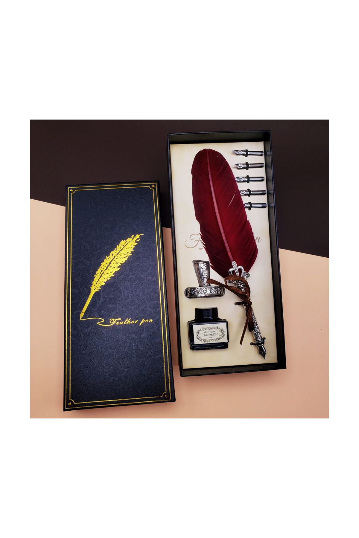 Divit Kalem Seti Kırmızı