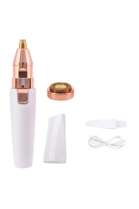 Çift Başlıklı Epilasyon Yüz Çene Işıklı Kıl Tüy Alma Mini Cep Epilasyonu
