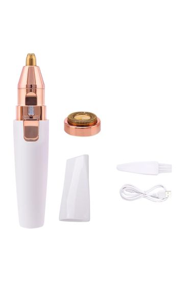Çift Başlıklı Epilasyon Yüz Çene Işıklı Kıl Tüy Alma Mini Cep Epilasyonu