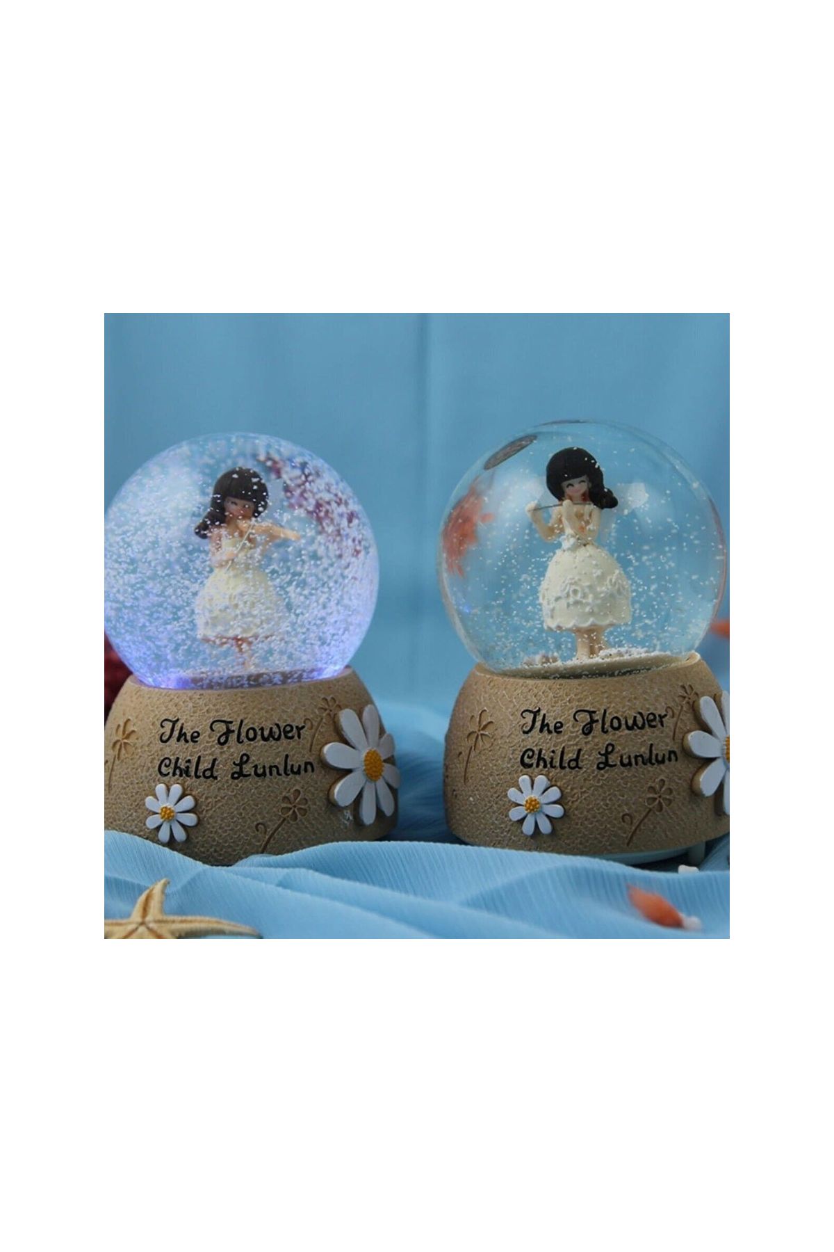 Kemancı Kız Kar Küresi Orta Boy