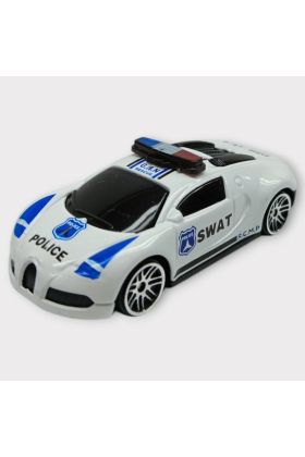 Metal Mini Polis Arabası  8 cm - Polis - 2