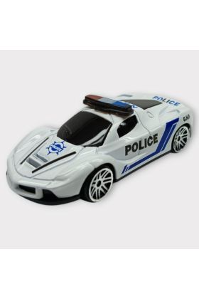 Metal Mini Polis Arabası  8 cm - Polis - 7
