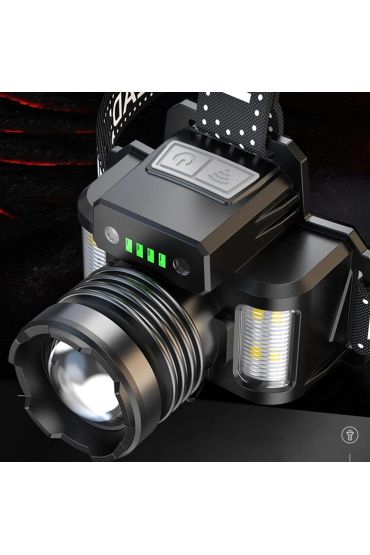 Sensörlü Cree TG Led Şarjlı Kafa Lambası WT-625