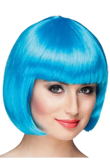 uaz Renk Parti Peruğu Küt Saç