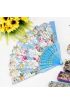 Plastik Kumaş Yelpaze 12 li Karışık 010