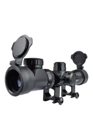 2-6x28 SP Zoomlu Dürbün Hedef Çizgili Çıft Işıklı