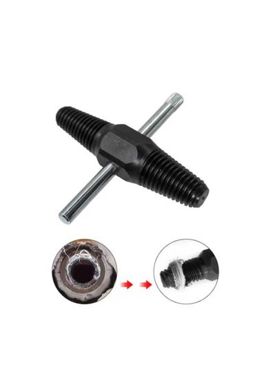 Çift Taraflı Ters Kılavuz Hasarlı Cıvata Vida Boru Çıkarıcı