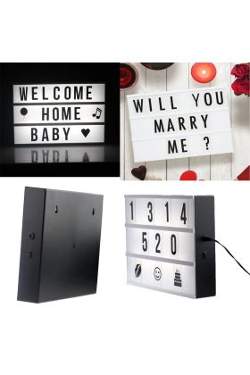 A4 Led Işıklı Yazı Panosu Lightbox