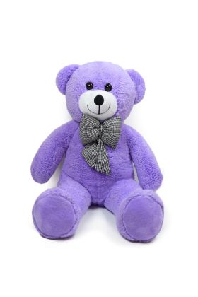 Papyonlu 80 Cm Mor Ayıcık