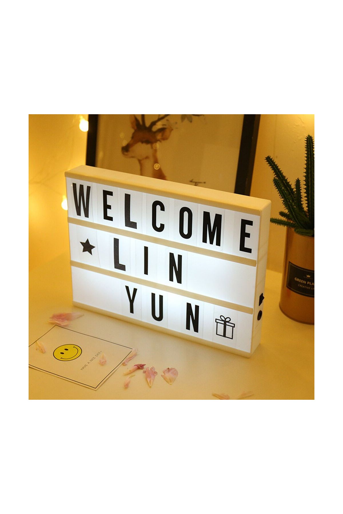 A5 Led Işıklı Yazı Panosu Lightbox