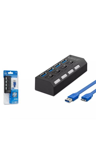 4 IN 1 USB 3.0 Hub 50 CM HDX7023