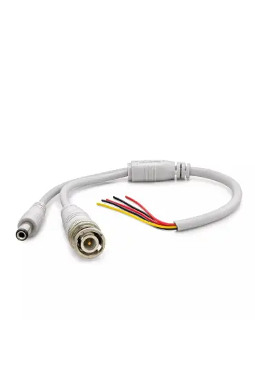 Power Kablo DC + BNC 60 CM 10 Adet