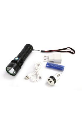 Baretta TK92 2000 Lümen Amerikan L2 Led Profesyonel Şarjlı El Feneri