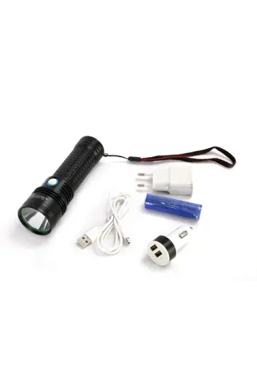 Baretta TK92 2000 Lümen Amerikan L2 Led Profesyonel Şarjlı El Feneri