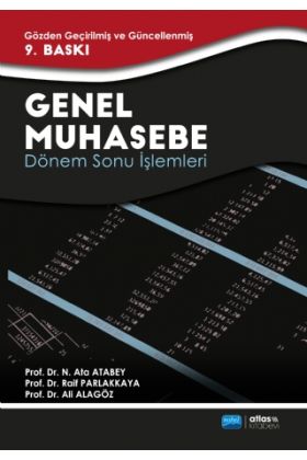 GENEL MUHASEBE Dönem Sonu İşlemleri