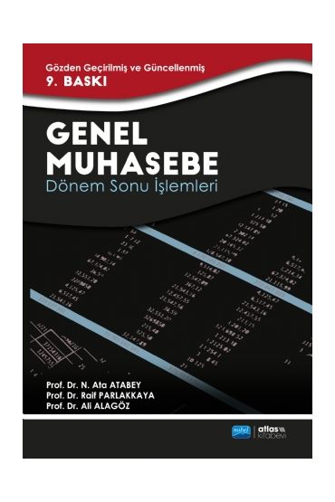 GENEL MUHASEBE Dönem Sonu İşlemleri