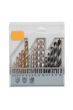 16 Parça Matkap Ucu Seti Beton Metal Ahşap Kutulu