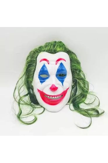 Joaquin Phoenix Joker Maskesi Yeşil Saçlı