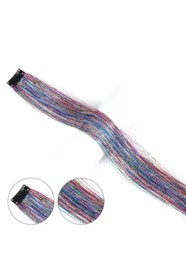 Klipsli Hair Tinsel Saç Simi / HTK03