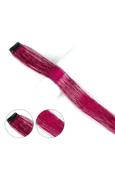 Klipsli Hair Tinsel Saç Simi / HTK10