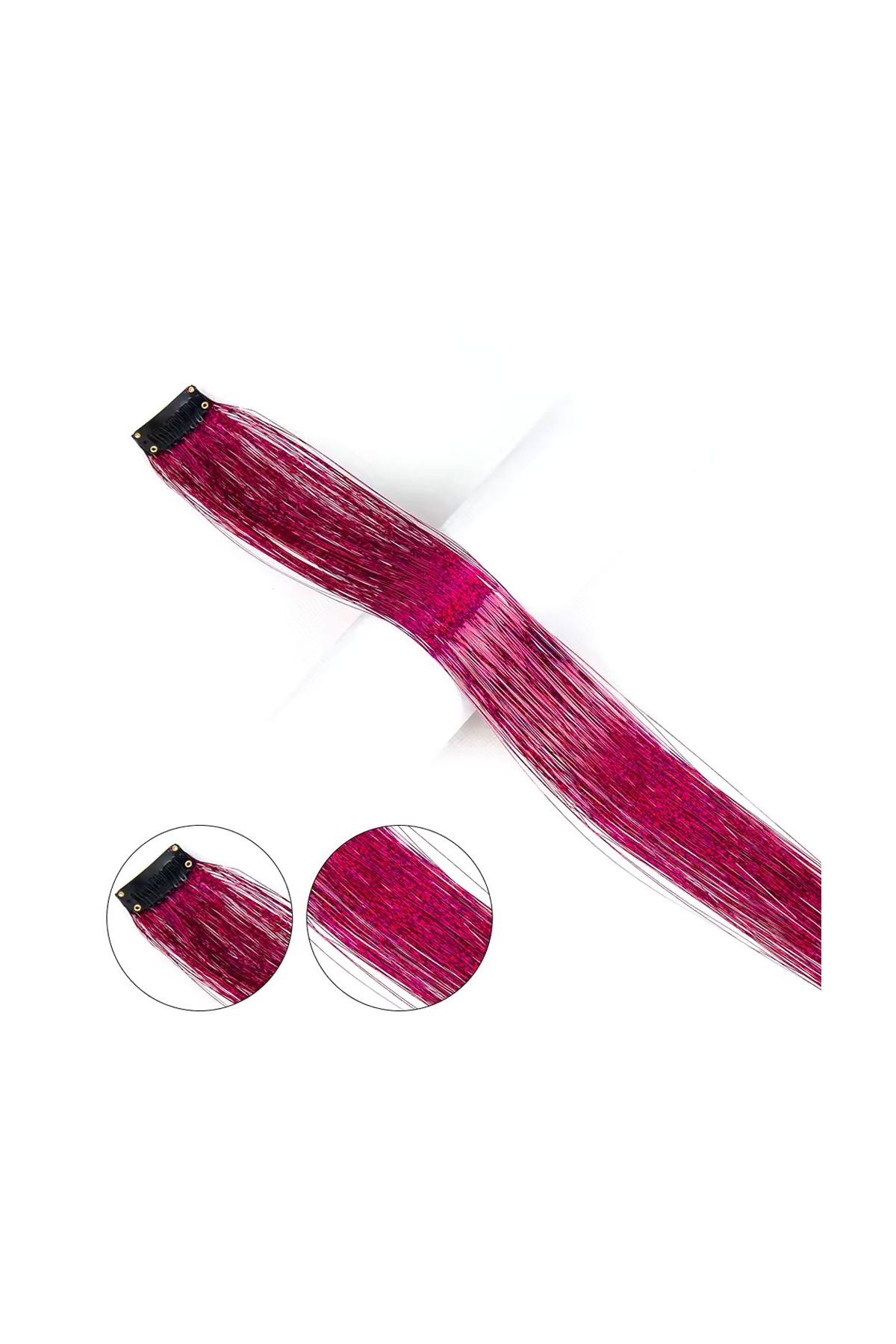 Klipsli Hair Tinsel Saç Simi / HTK10