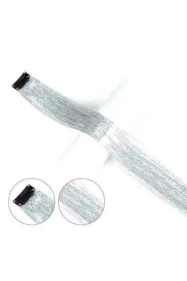 Klipsli Hair Tinsel Saç Simi / HTK11