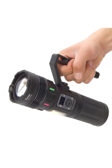 15.000 Lümen TG + COB LED Şarjlı El Feneri WT-703