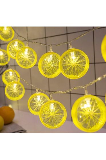 2 M 10 Led Pilli 2 Kademeli Limon Led Işık 6200-269